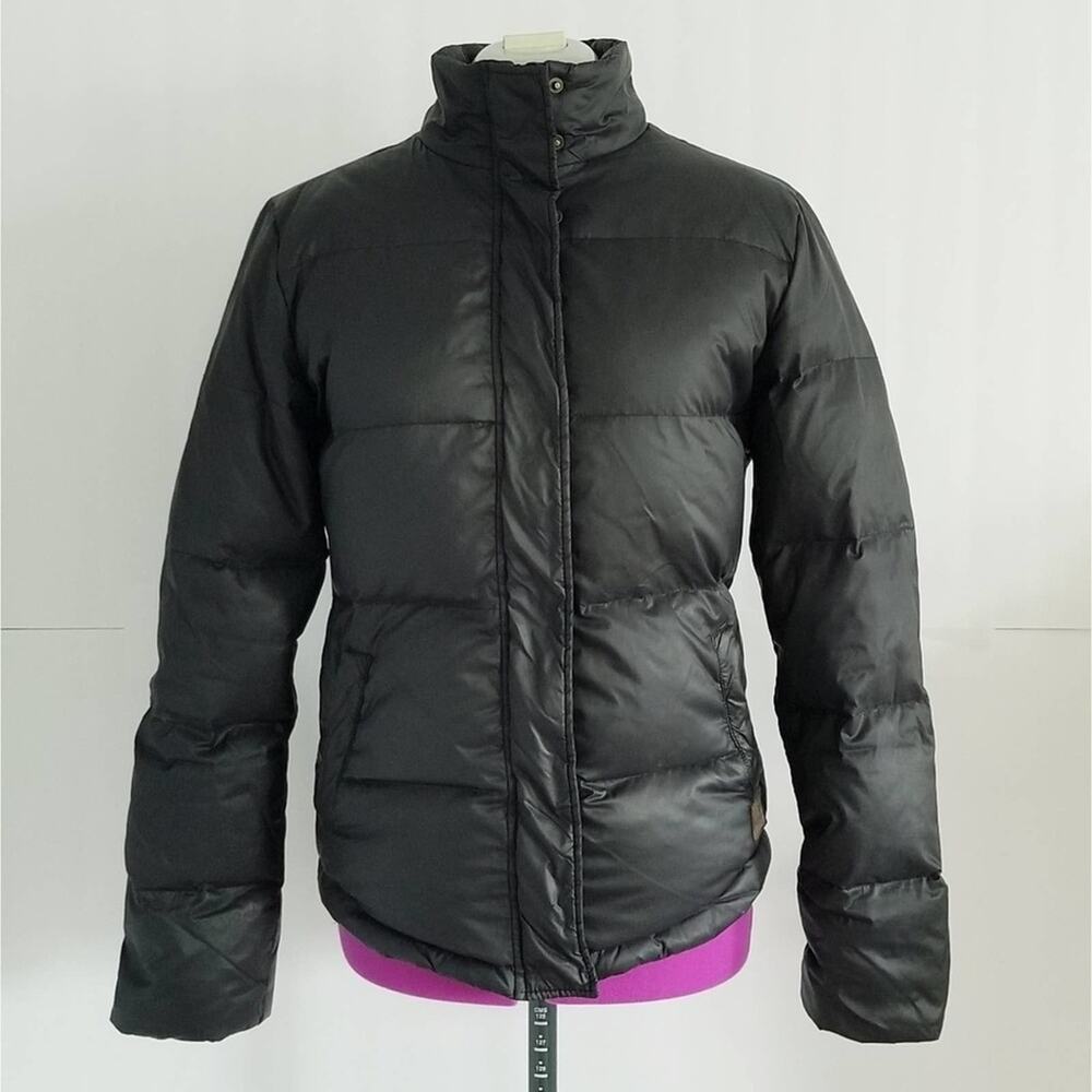 Roots Canada Down Filled Black Puffer Jacket XS